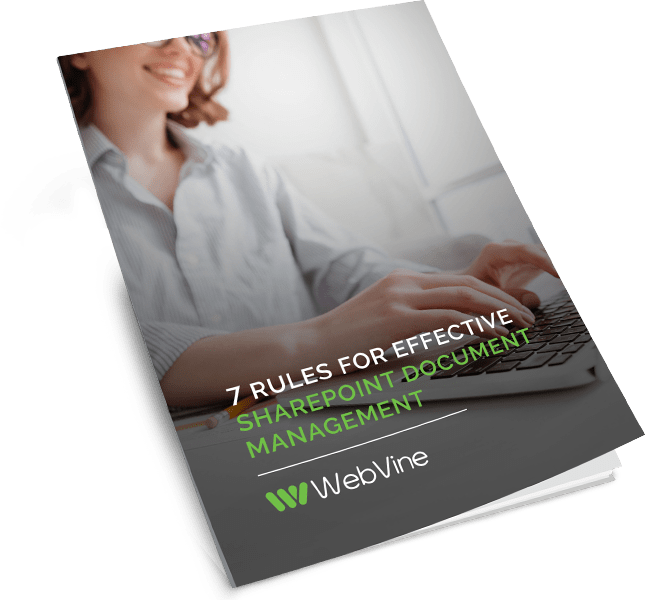 7 Rules for Effective SharePoint Document Management Report